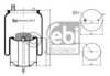 FEBI BILSTEIN 35675 Boot, air suspension